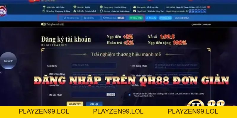 Đăng nhập QH88 – Hướng dẫn cách vào nhà cái nhanh chóng