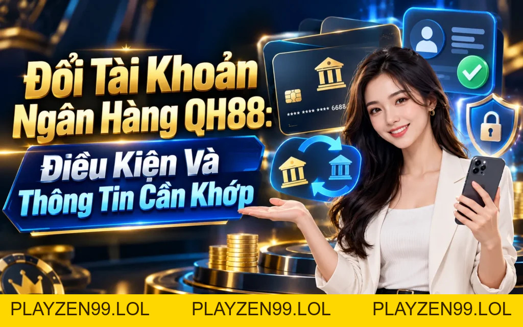 Đổi Tài Khoản Ngân Hàng QH88: Điều Kiện Và Thông Tin Cần Khớp - QH88