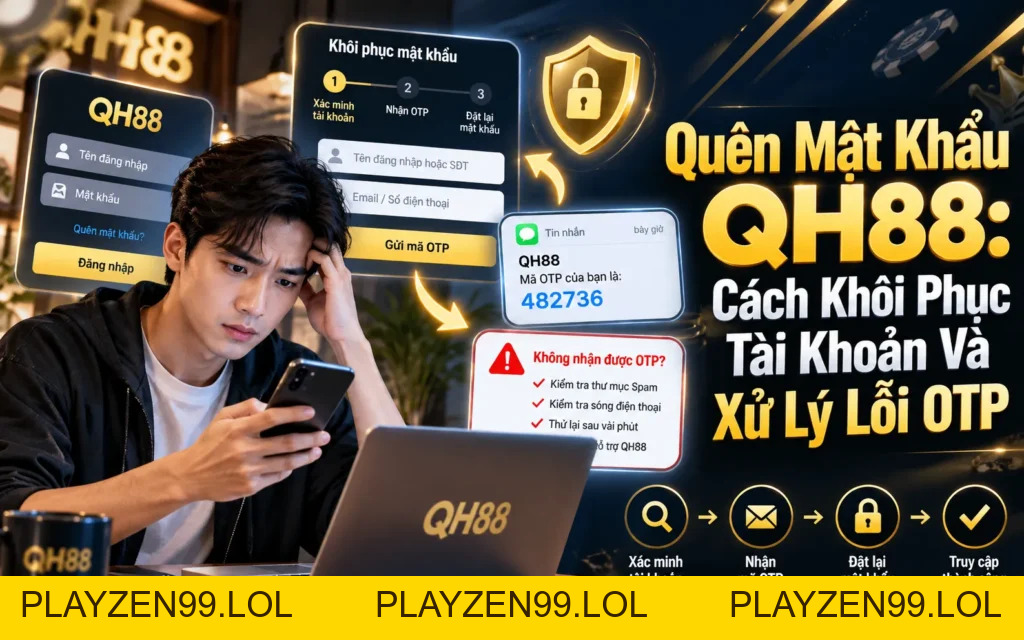Quên Mật Khẩu QH88: Cách Khôi Phục Tài Khoản Và Xử Lý Lỗi OTP - QH88