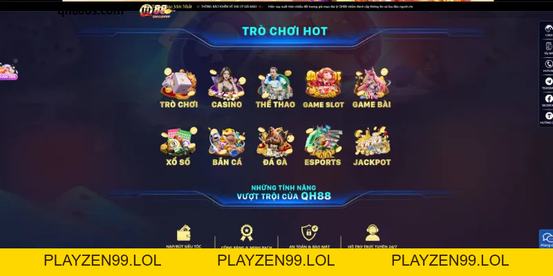 QH88 - ĐĂNG NHẬP QH88.COM - LINK QH88 MỚI TẶNG 998K