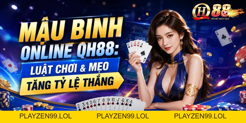 Mậu Binh Online QH88: Luật Chơi & Mẹo Tăng Tỷ Lệ Thắng - QH88