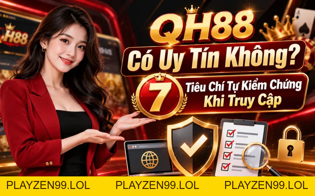 QH88 Có Uy Tín Không? 7 Tiêu Chí Tự Kiểm Chứng Khi Truy Cập - QH88