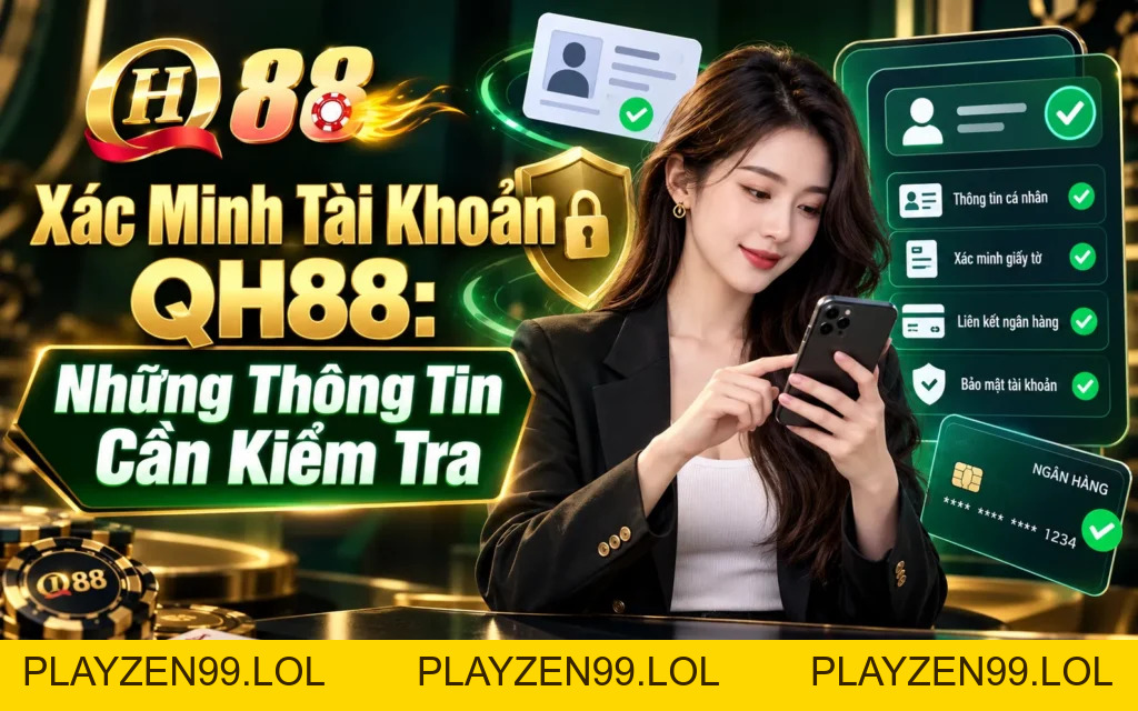 Xác Minh Tài Khoản QH88: Những Thông Tin Cần Kiểm Tra - QH88