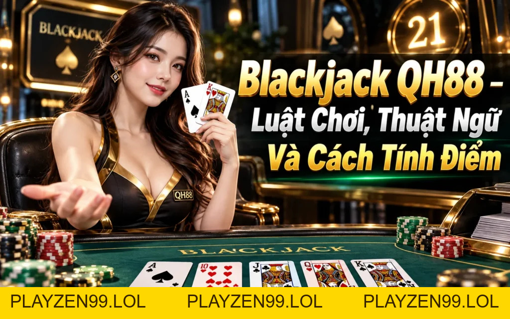 Blackjack QH88 – Luật Chơi, Thuật Ngữ Và Cách Tính Điểm - QH88